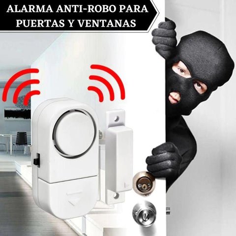 AntiThief™ - Alarma Antirrobo Ventanas y Puertas