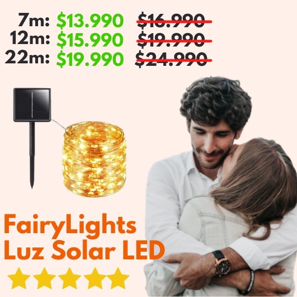 FairyLights™ - Luces LED Con Luz Solar (OFERTA LIMITADA)