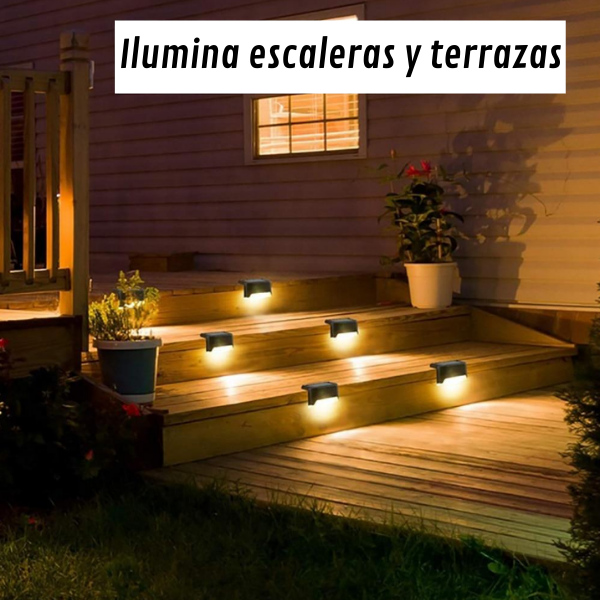 LightDeck™ - Luces Solares LED Impermeables