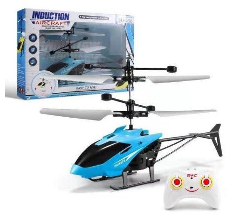 Helicoptero Azul Control Remoto - Globo Mercado