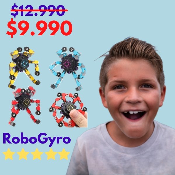 RoboGyro™ - Juguete Robot (OFERTA LIMITADA) - Globo Mercado