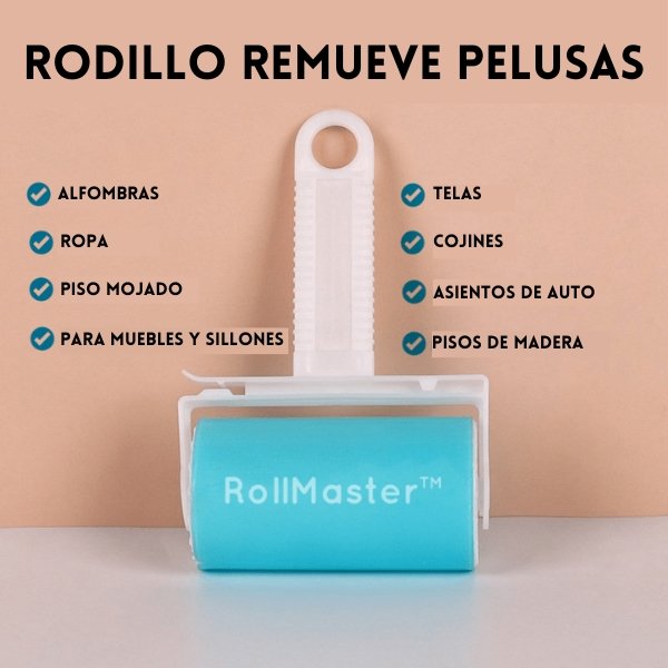 Roll Master™ - Rodillo De Gel Remueve Pelusas (15% OFF Limitado) - Globo Mercado